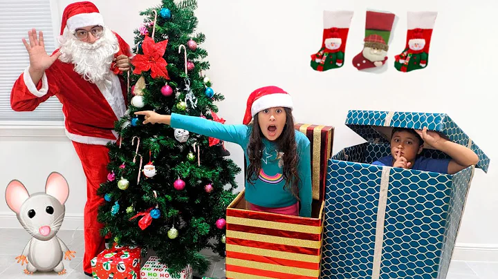 MARIA CLARA E JP EM: OS ESPIES DO PAPAI NOEL / Mer...