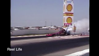 1992, NHRA Top Fuel drag racing, Shirley Muldowney's 3 passes, Race City , Calgary, Ab