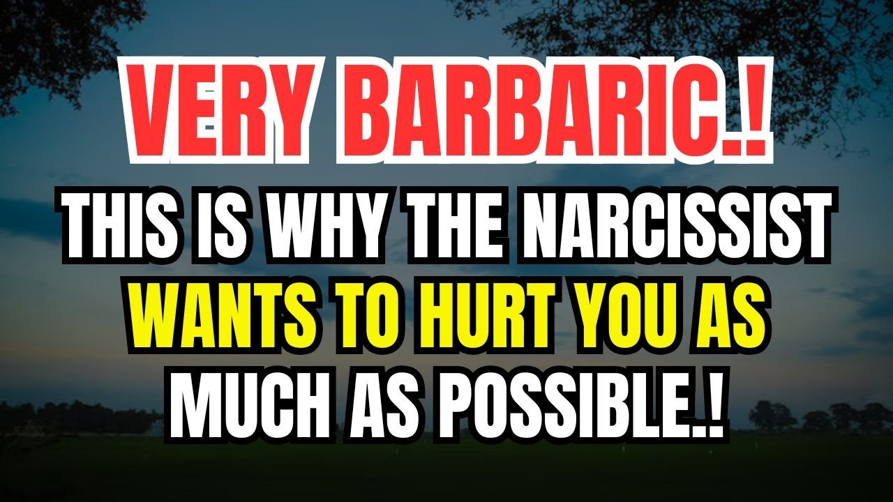 This Is Why the Narcissist Wants to Hurt You As Much As Possible. - YouTube
