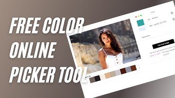 Free Image Color Picker | Easy Pick Up Color From Image Online | No Signup