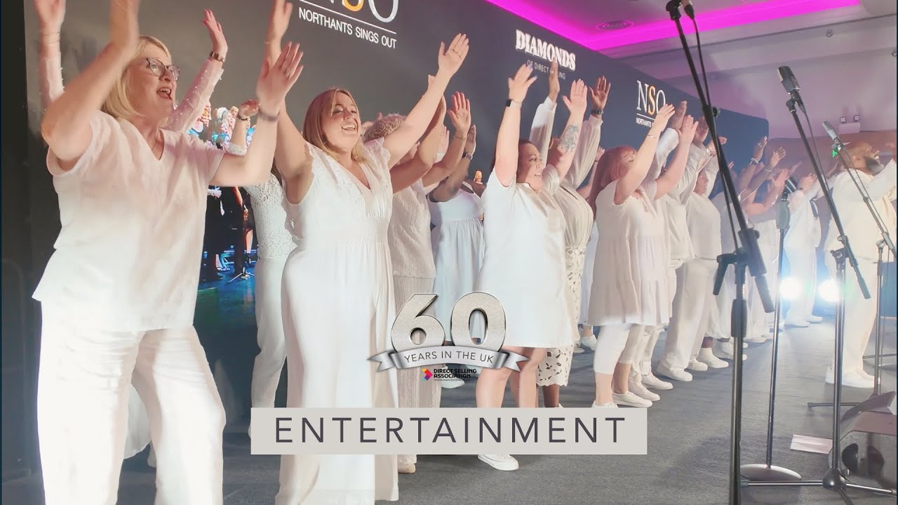 Northants Sings Out and Helen Bee Perform at Direct Selling Association 60th Anniversary Event 💎