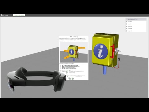 Vuforia Studio for HoloLens – Straightening device – Part 1/2