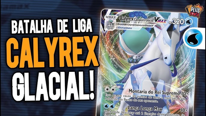 Batalha de Liga Pokemon - Calyrex Espectral vs Glacial VMAX