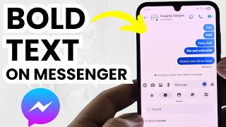 How to Bold Text in Messenger screenshot 5