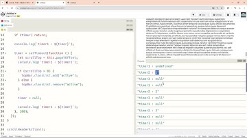 25 11 10, JavaScript & JQuery 기초, 스크롤 이벤트 기초, 2강, 상태 관리를 이용하여 스크롤 이벤트 최적화