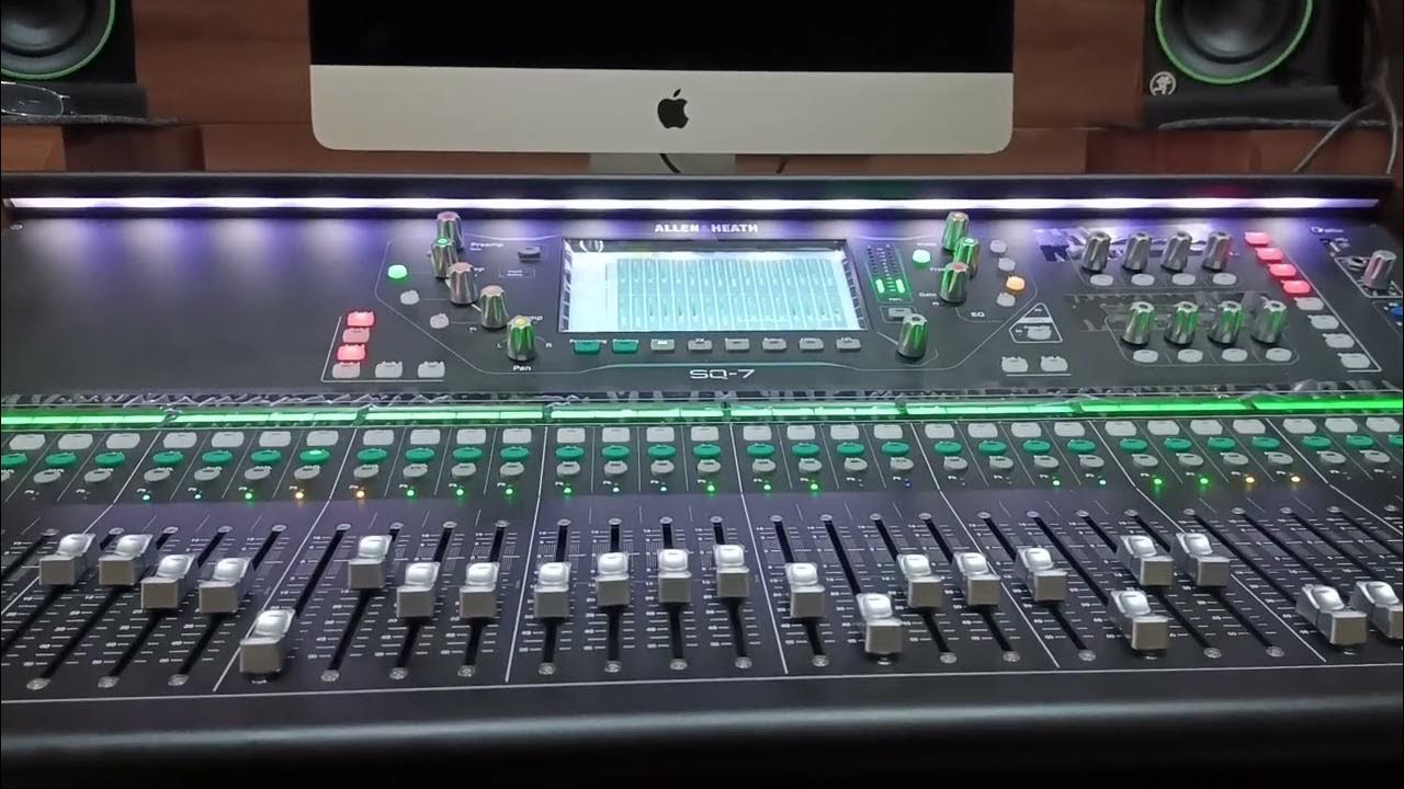 Allen&health SQ7 Multitrack playback with logic Pro x YouTube