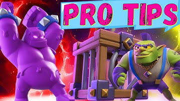 ELIXIR GOLEM PRO TIPS AGAINST HARD COUNTERS DECKS (LADDER) 👀