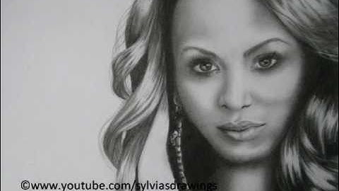 How to draw Beyonce