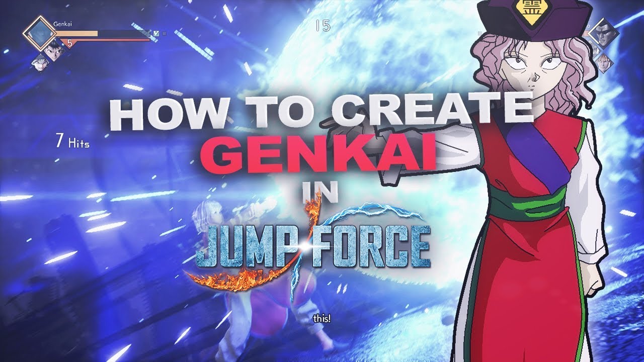 How to create "Genkai" from Yu Yu Hakusho in Jump Force!