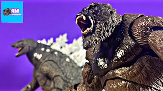 GODZILLA x KONG Vs. SKAR KING (STOPMOTION) MY VERSION Short Film