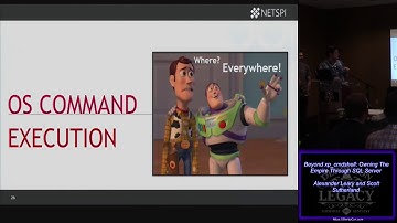 S02 Beyond xp cmdshell Owning the Empire through Sql Server Alexander Leary and Scott Sutherland