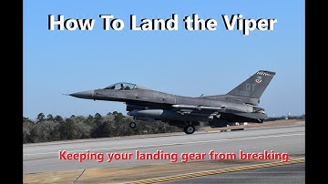 F16 Viper Landing Quick Tutorial  4K RTX4080  Fox 3 Managed Solutions  #DCS