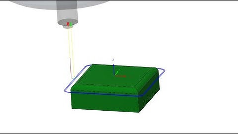 Fusion Corner Radius CAM toolpath