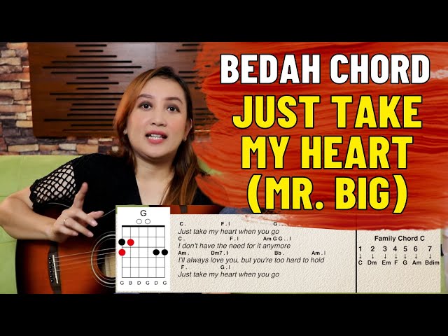 BEDAH CHORD - JUST TAKE MY HEART (MR.BIG) class=