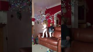 Raiding the Christmas Tree by PeachyNana UK 39 views 7 years ago 1 minute, 16 seconds