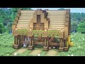 【マインクラフト】誰でも作れる!簡単な馬小屋の作り方【Minecraft】How to Build a Horse Stable【マイクラ建築】