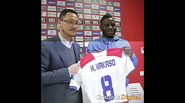 Wakaso Mubarak ha sido presentado oficialmente como nuevo jugador del Granada CF