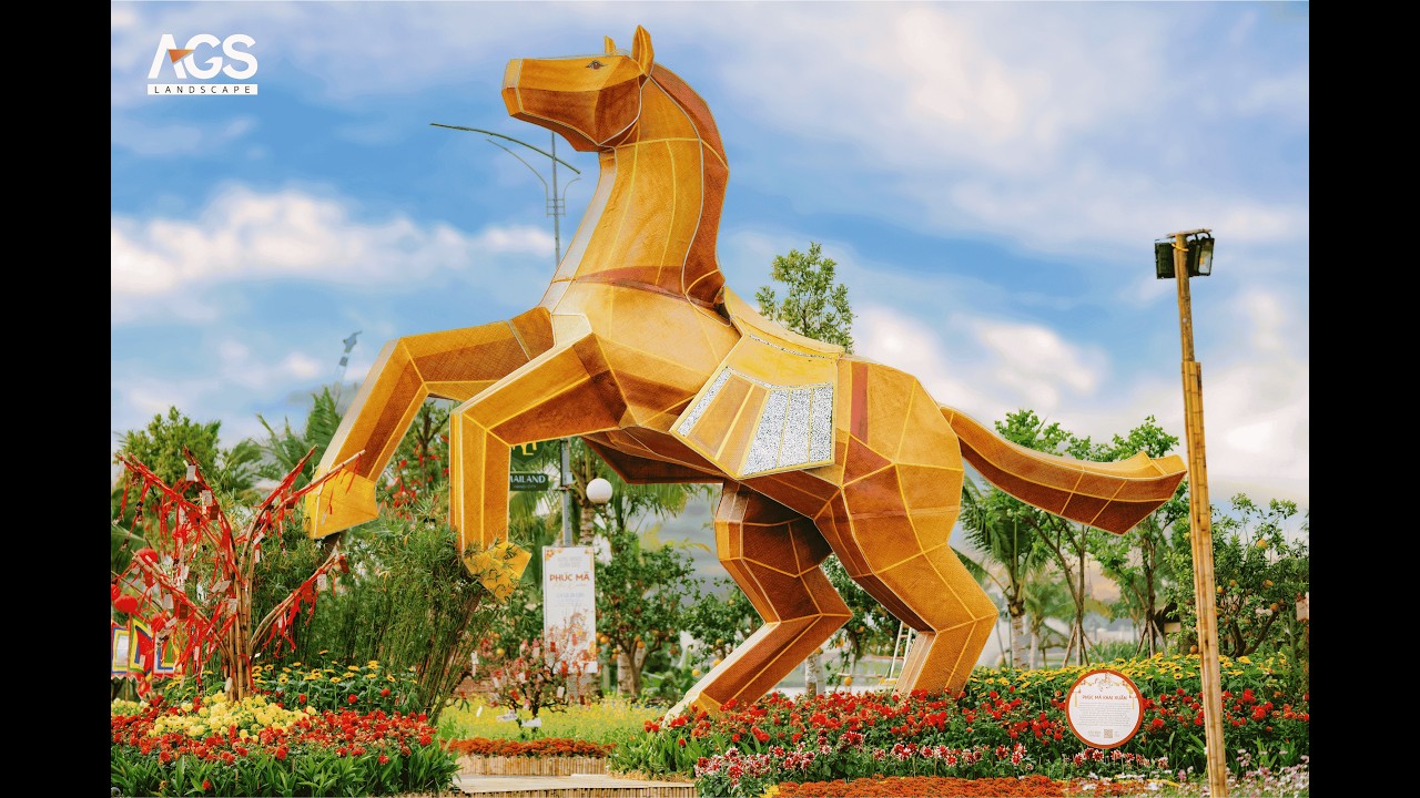 ĐƯỜNG HOA HOME HANOI XUAN 2026 | TẾT BÍNH NGỌ 2026 | AGS LANDSCAPE