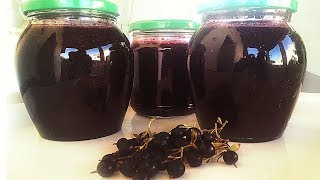 Qara Qaragat Murəbbəsi.Fərqli Usulla.Qaynatmadan Hazirlanir.Варенье из черной смородины без варки. Qara Qaragat Murəbbəsi.Fərqli Usulla.Qaynatmadan Hazirlanir.Варенье из черной смородины без варки.