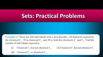 Practical Problems on Sets Ex#27 | Class 11th [Hindi]