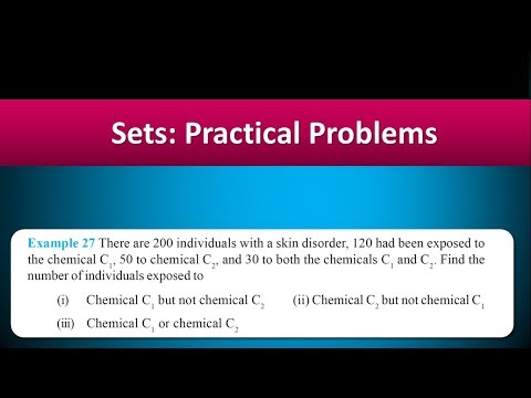 Practical Problems on Sets Ex#27 | Class 11th [Hindi]