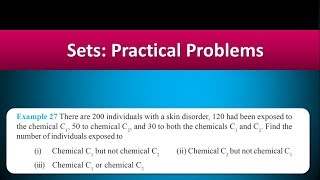 Practical Problems on Sets Ex#27 | Class 11th [Hindi]