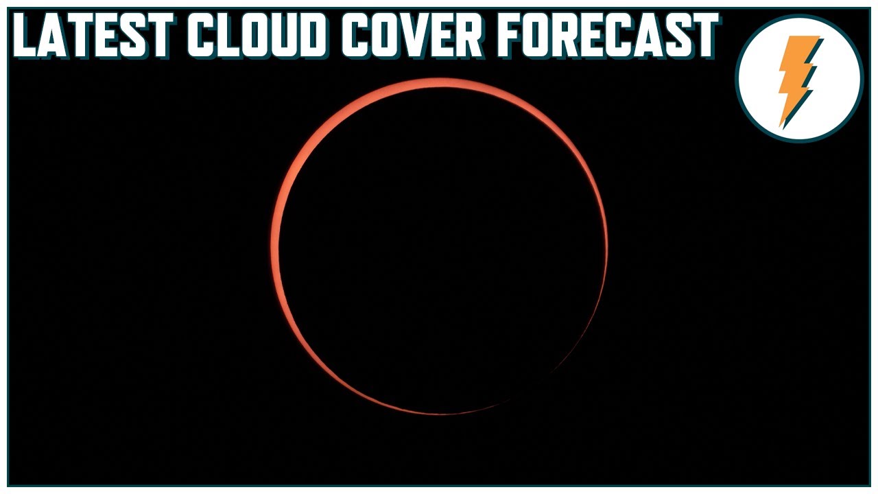 Six days from the April 8 solar eclipse: The latest cloud cover ...
