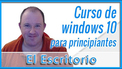 4. Curso básico de Informática y Windows 10 para principiantes ⭐ Como configurar El Escritorio 2024