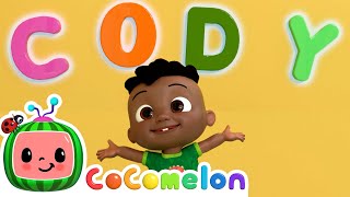 Learn To Spell Your Name With Cody  | CoComelon - Cody's Playtime | Songs for Kids & Nursery Rhymes