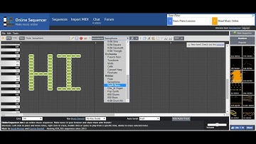 There are more hidden instruments in Online Sequencer