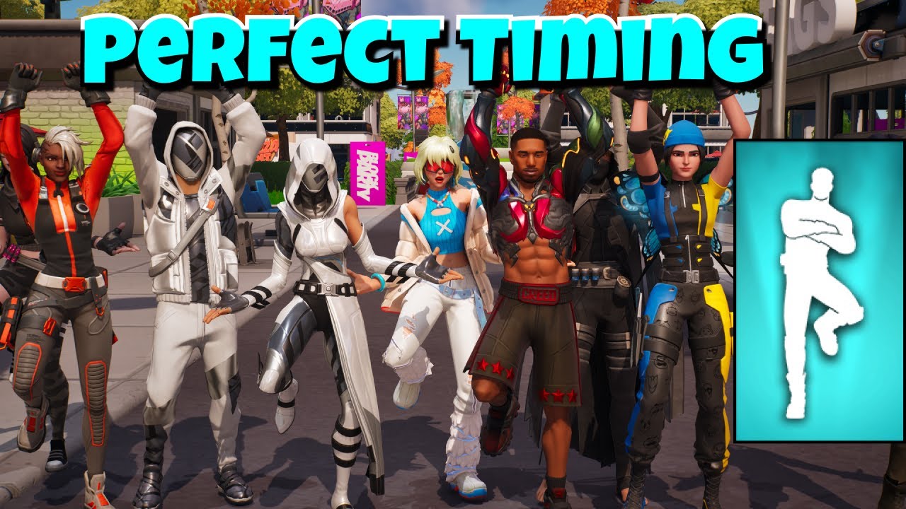 Fortnite Perfect Timing - Evil Plan Emote 😈