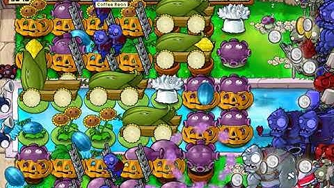 Plants vs. Zombies - Survival Endless (Pool) 5 Cob Cannon Strategy