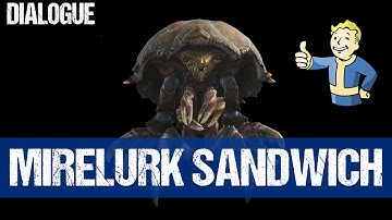 Fallout 4 - Mirelurk Sandwich - Random Conversation