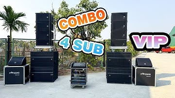4 Sub Đơn Có Hiệu Quả Hơn 2 Sub Kép ??? Combo Dàn Đám Cưới Sự Kiên VIP Phục Cụ 200 - 1000 Khách