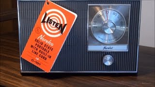 1968 Norelco C-101 AM Transistor Radio