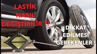 LASTİK NASIL DEĞİŞTİRİLİR ? / PRATİK BİLGİLER ! / MURAT BUĞRA KARACA