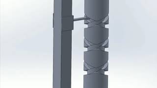 Barrel Cam Mechanism Self Reversing Screw Level Winding Mechanism Animation
