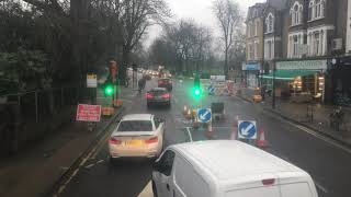 London Bus Route 73| Diversion Visual