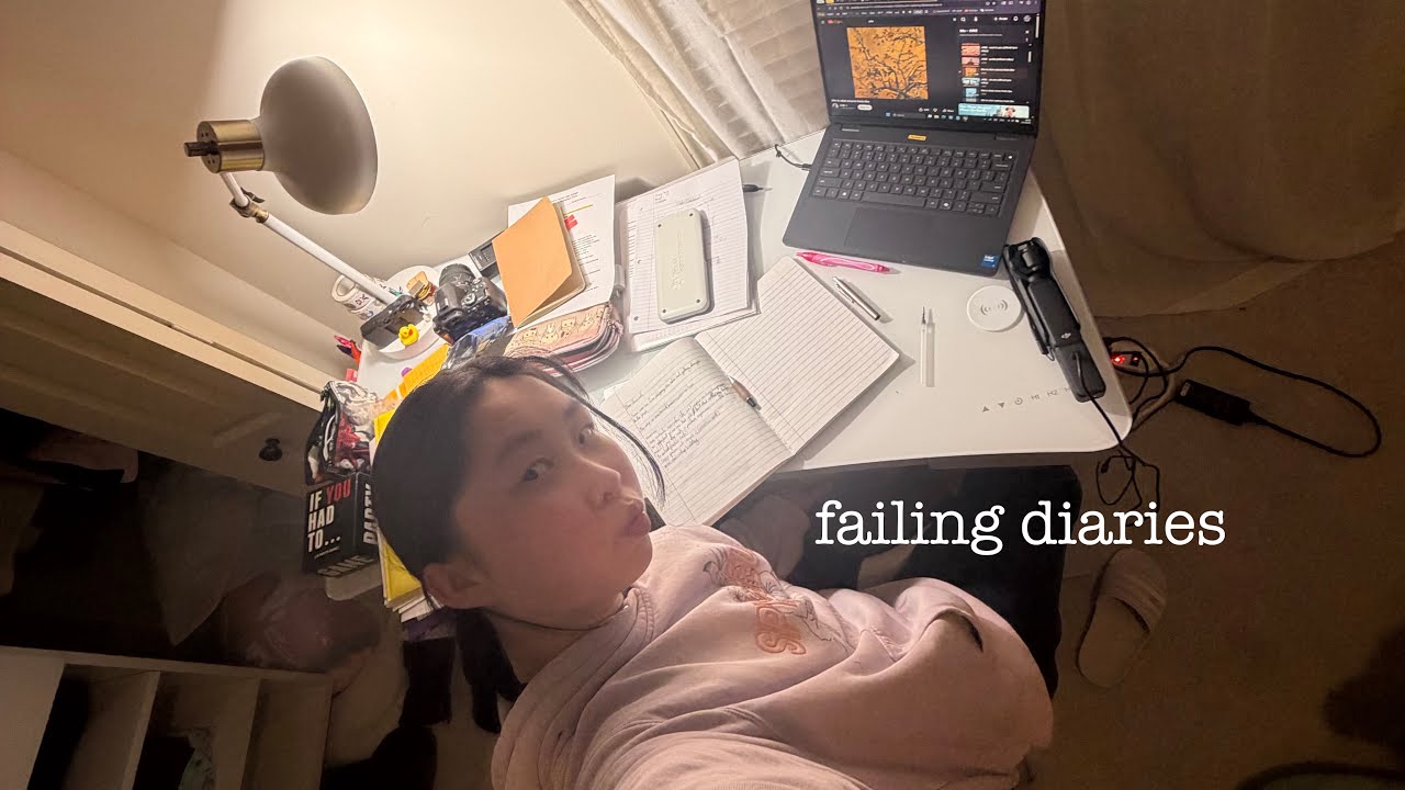 winter break as a high schooler | failing diaries  — new year, same me, procrastination at its peak