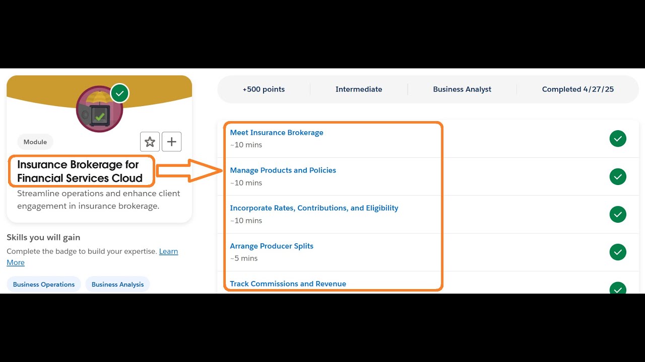 Insurance Brokerage for Financial Services Cloud | Salesforce Trailhead