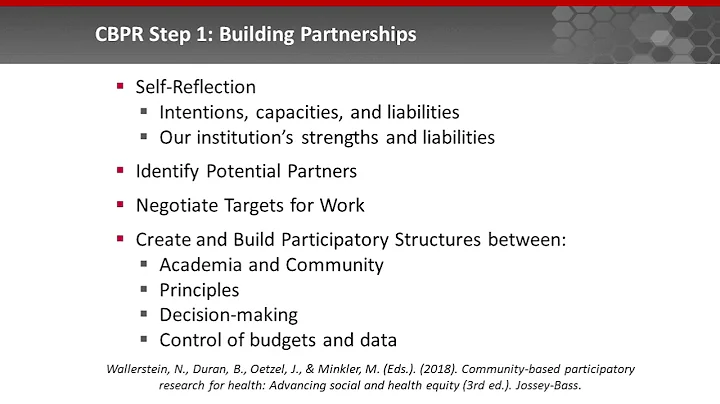 Community Engagement and Community-Based Participatory Research, Part 3 of 3