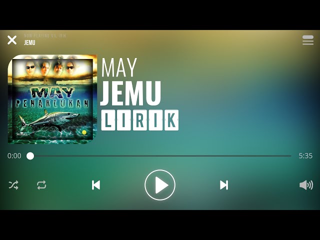 May - Jemu [Lirik] class=