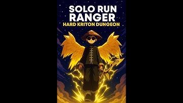 FLYFF UNIVERSE SOLO RUN RANGER (HARD KRITON DUNGEON)