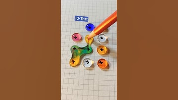 Nối hết các giọt nước theo chiều mũi tên #iqtest #quiz #games #shorts