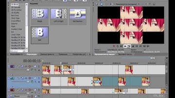 [AMV Tutorial #3] Multi Screen effect (2) + Zoom effect  in Sony Vegas