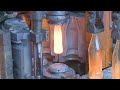 Manufacturing process of a glass bottle  machines and industry