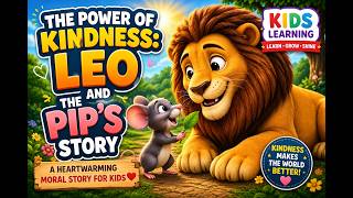 The Power of Kindness: Leo and Pip's Story  | Heart warming Moral Story for Kids