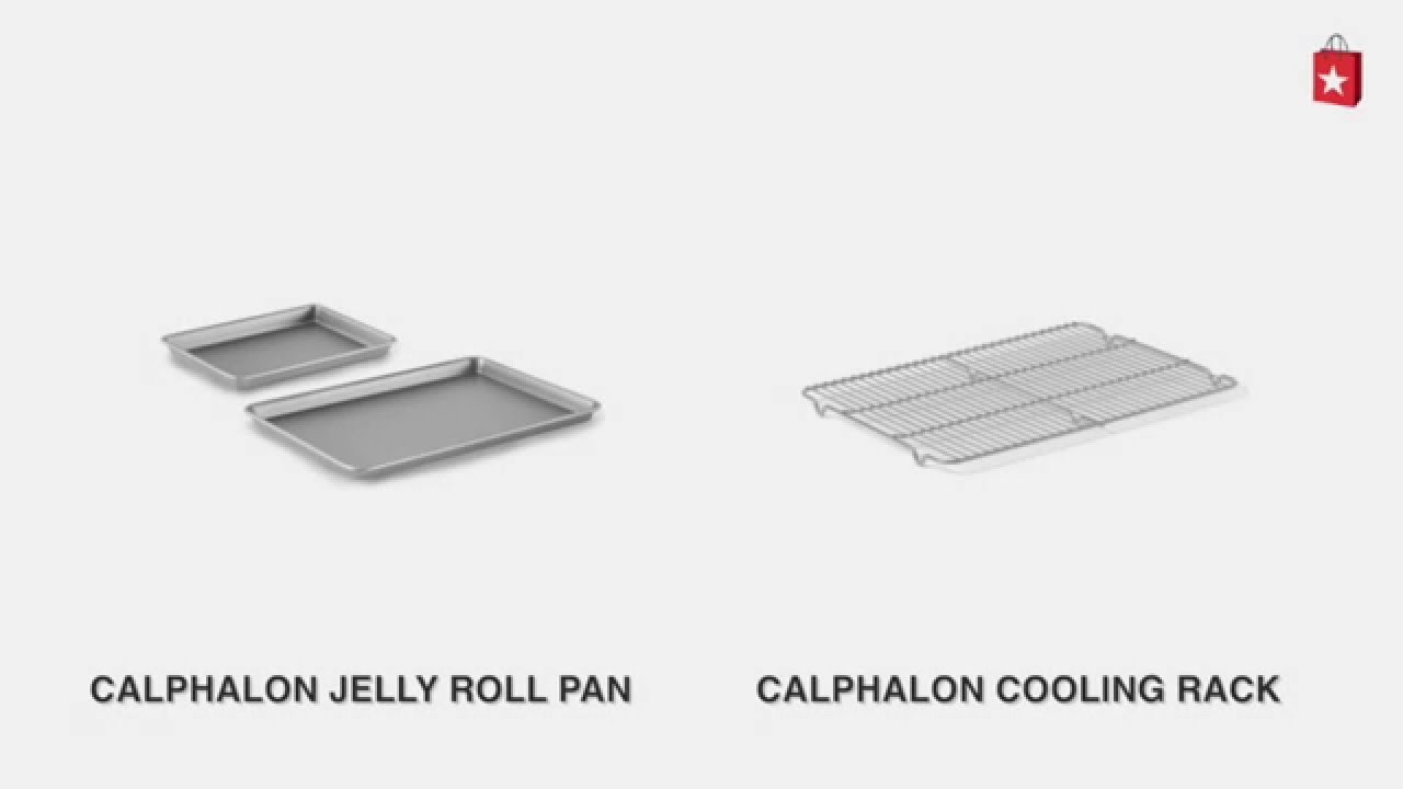 Calphalon Nonstick 12 In. x 17 In. Jelly Roll Pan Comparison Video ...