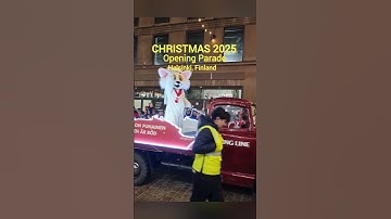 Christmas 2025 | Opening Parade      Helsinki, Finland. #Christmas2025 #HelsinkiFinland