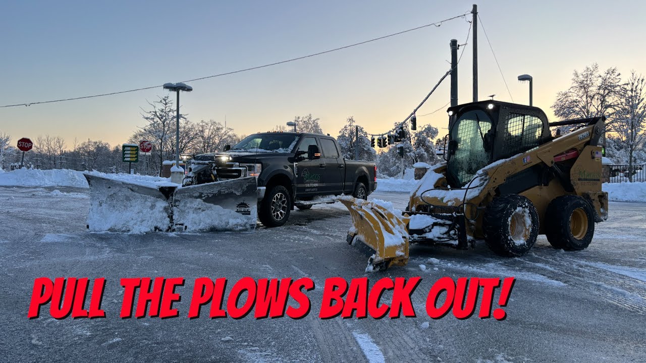 Getting A FOOT of Snow 2 Days Before We Start Our Spring Season! - YouTube